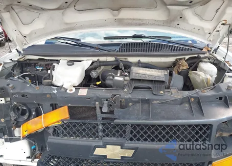 2011 Chevrolet Express 2500 Work Van from USA, damaged, VIN 1GCWGFCA2B1162013